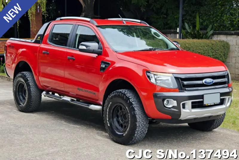 Ford Ranger in Red for Sale Image 0
