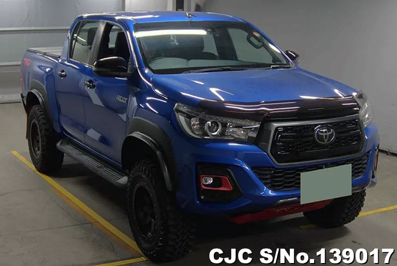 Toyota Hilux in Blue for Sale Image 0